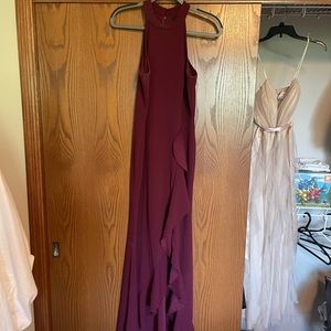 Red prom dress